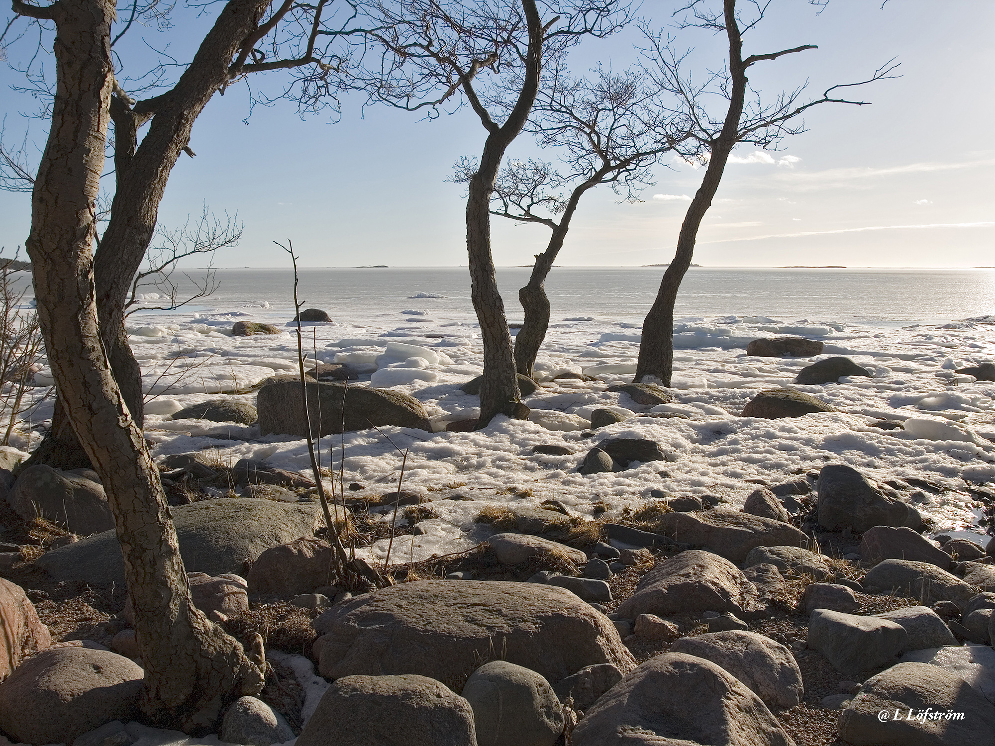 Landscapes-Lauttasaari beach
