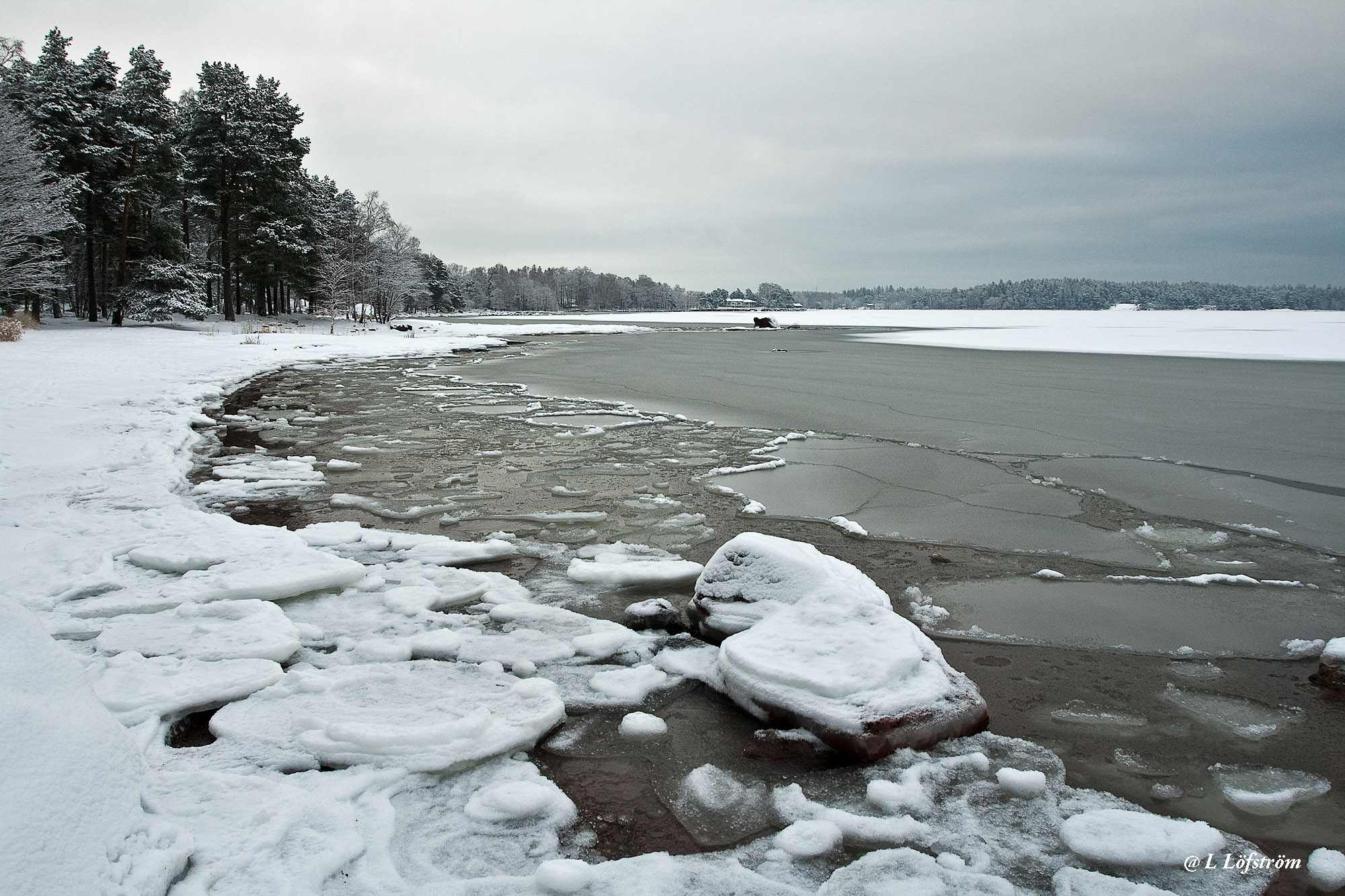 Landscapes-Freezing sea