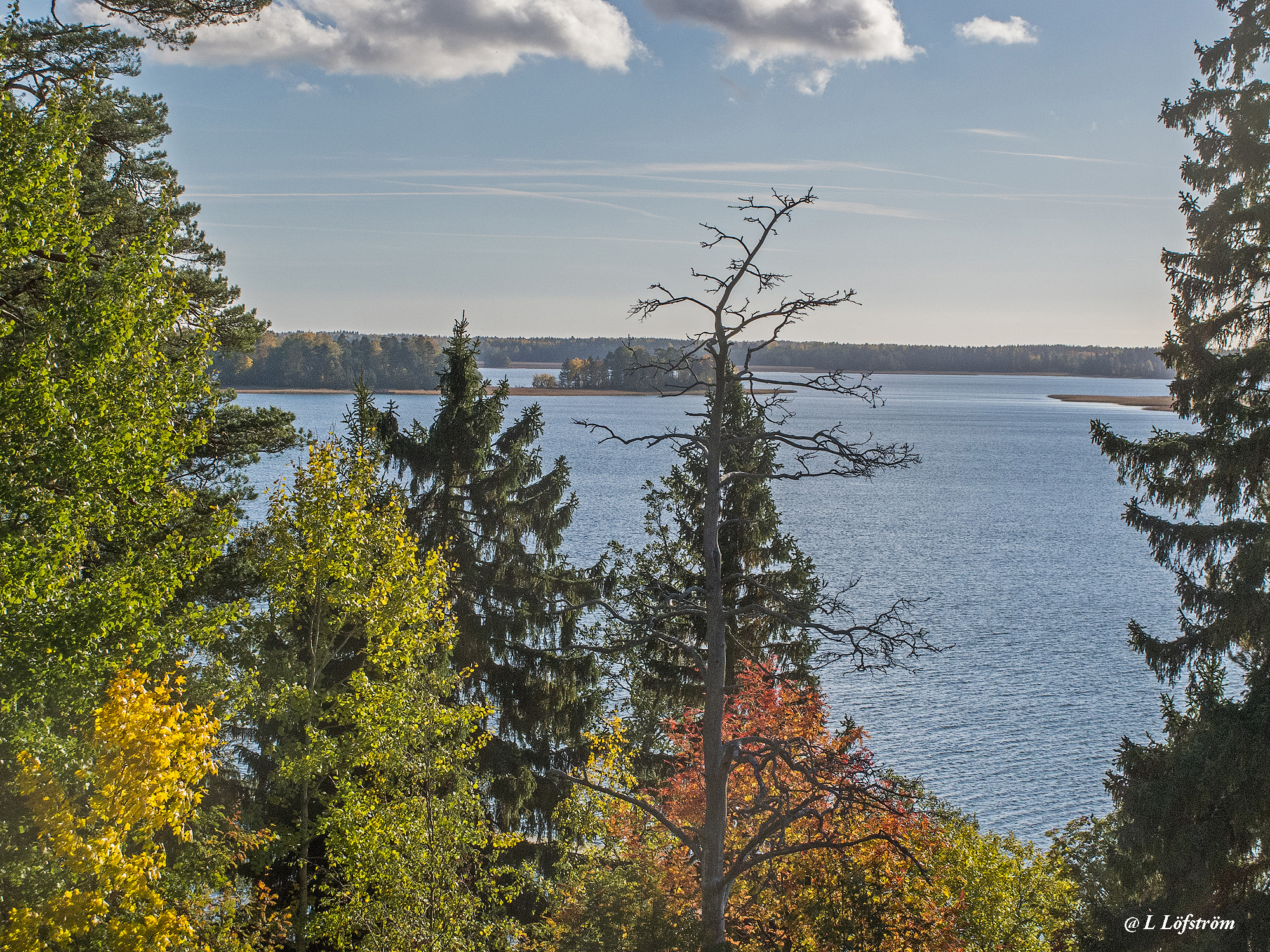 Landscapes-Autumn in Espoo Bay