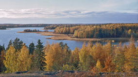 A view from Kasavuori hill over Espoo Bay (35 mm scan)  - Last view 2021-11-24