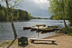 The north end of Siikajärvi lake - Last view 2023-02-27