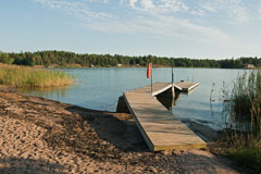 A small village beach in Suvisaaristo, Espoo  - Last view 2022-07-22