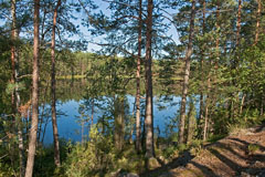 The small lake Ympyrkäinen - Last view 2021-11-16