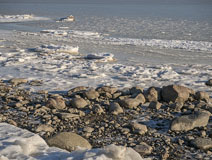 Ices in Haukilahti beach  - Last view 2022-06-04
